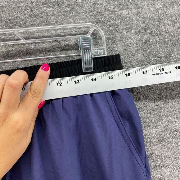 Unitop Activewear Track Pants Women 32*30 Blue Drawstring High Rise Straight - Picture 5 of 11